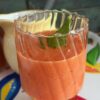 Gaspacho melon, pastèque et concombre de Julie