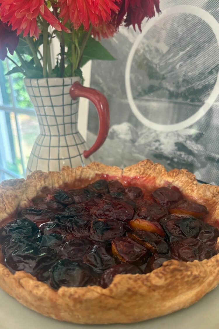 Tarte aux prunes de Julie