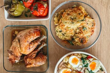 batch cooking : le panier repas de la ferme Joos