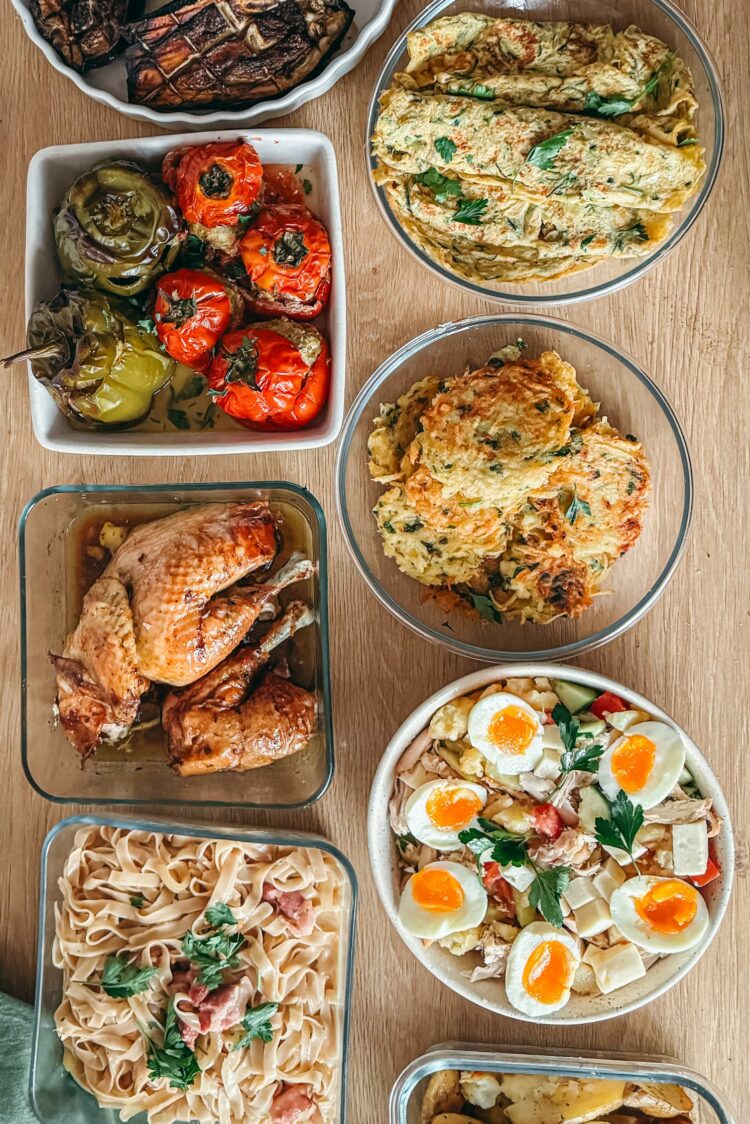 batch cooking : le panier repas de la ferme Joos