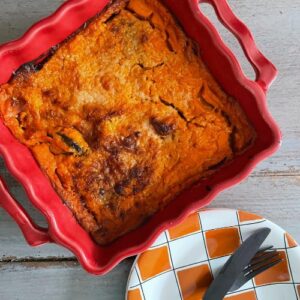 Parmentier de boudin noir et potimarron de Justine