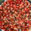 Cheesecake salé sans cuisson aux tomates cerises