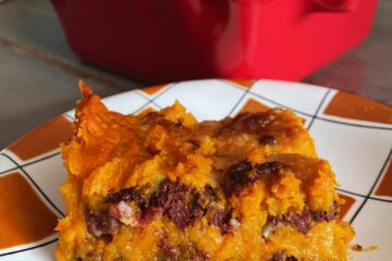 Parmentier de Boudin noir et potimarron de Justine